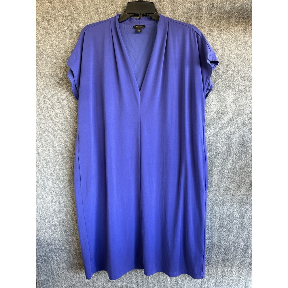 Halogen Purple Slip Dress Lined Size Large H62